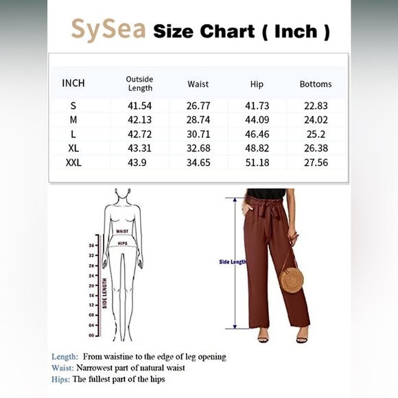 NITB High Waist Leopard Palazzo Pants with Pockets - Picture 3 of 5